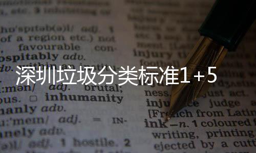 垃圾5六垃圾标准桶摆图深圳生产实景分类分类放及